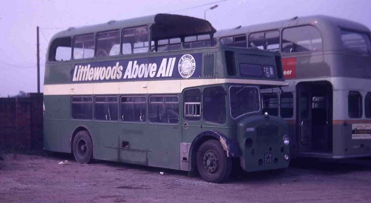Green Bus Crosville Bristol LD6B ECW DLB837